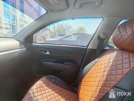 KIA, Rio, 1600, 123, бензин, седан, механика, передний привод, среднее состояние, левый, оранжевый, 1 200 000 ₽