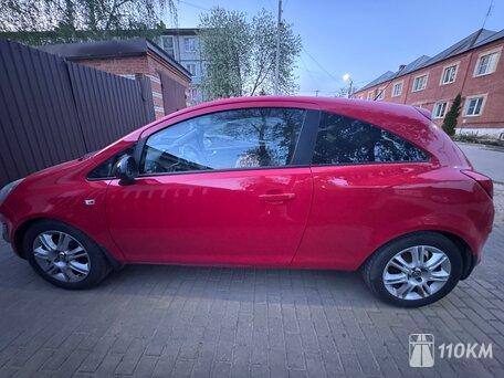Opel, Corsa, 1400, 101, бензин, хэтчбек, автомат, передний привод, среднее состояние, левый, красный, 600 000 ₽