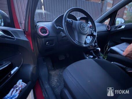 Opel, Corsa, 1400, 101, бензин, хэтчбек, автомат, передний привод, среднее состояние, левый, красный, 600 000 ₽