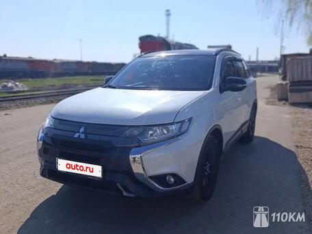 Mitsubishi, Outlander, 2000, 146, бензин, внедорожник, вариатор, полный привод, среднее состояние, левый, белый, 2 980 000 ₽