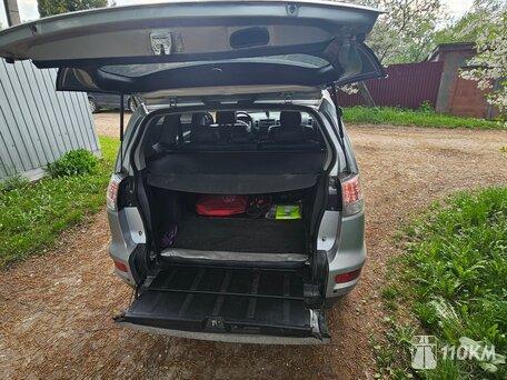 Mitsubishi, Outlander, 2000, 147, бензин, внедорожник, вариатор, полный привод, среднее состояние, левый, серебряный, 1 400 000 ₽