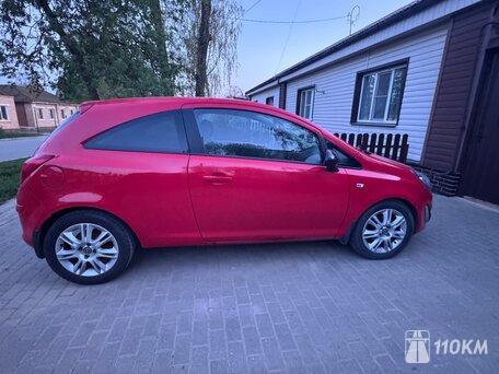Opel, Corsa, 1400, 101, бензин, хэтчбек, автомат, передний привод, среднее состояние, левый, красный, 600 000 ₽
