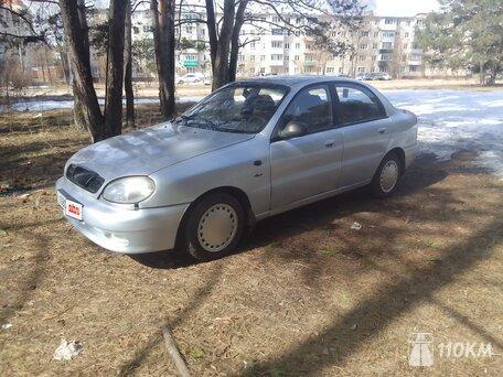 Chevrolet, Lanos, 1500, 86, бензин, седан, механика, передний привод, среднее состояние, левый, серебряный, 200 000 ₽