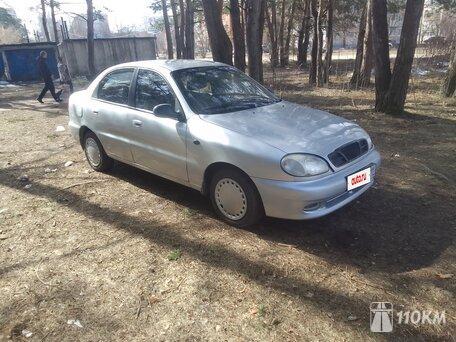 Chevrolet, Lanos, 1500, 86, бензин, седан, механика, передний привод, среднее состояние, левый, серебряный, 200 000 ₽